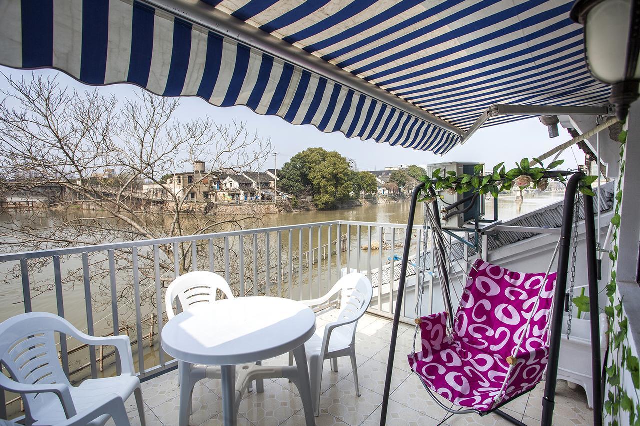 Wuzhen Helan Bridge Inn Tongxiang Bagian luar foto