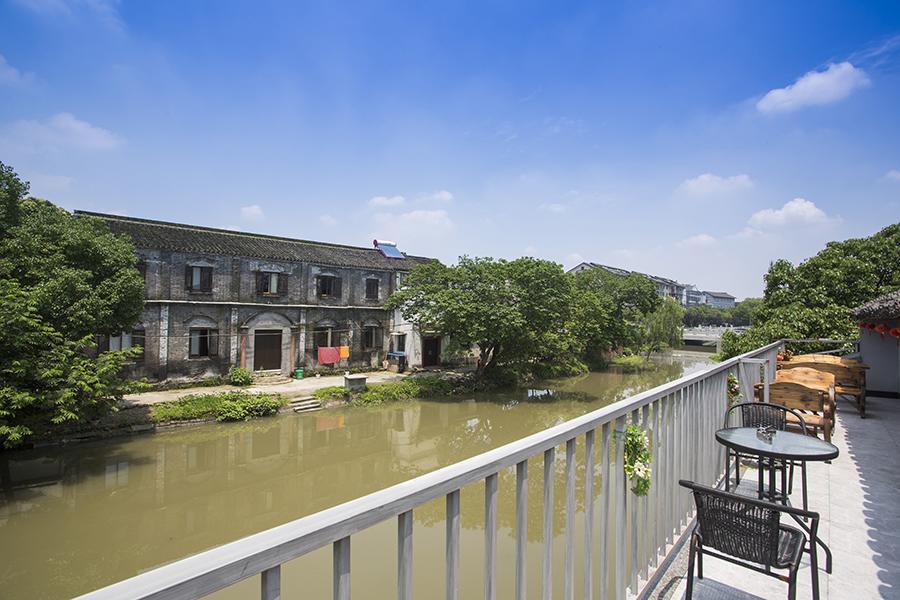 Wuzhen Helan Bridge Inn Tongxiang Bagian luar foto