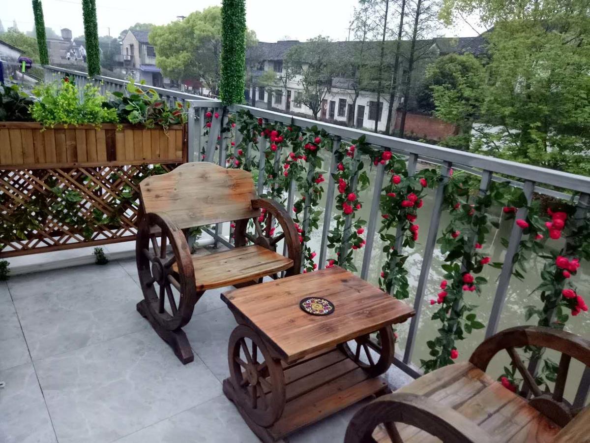 Wuzhen Helan Bridge Inn Tongxiang Bagian luar foto